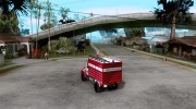ГАЗ 3309 Пожарная para GTA San Andreas miniatura 3