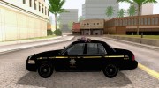 Ford Crown Victoria Nevada Police для GTA San Andreas миниатюра 2