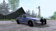Ford Crown Victoria NYPD Unit для GTA San Andreas миниатюра 5