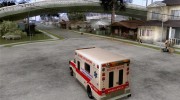 Ford Econoline Ambulance para GTA San Andreas miniatura 3