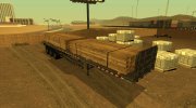 GTA V Brute Flatbed Trailer for GTA San Andreas miniature 1