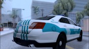 Ford Taurus Turkish Highway Patrol para GTA San Andreas miniatura 3
