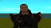Шепард в улучшенной броне из Mass Effect для GTA San Andreas миниатюра 1