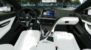 BMW M6 F13 2013 v1.0 para GTA 4 miniatura 7