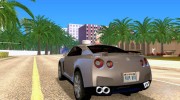 Nissan GT-R для GTA San Andreas миниатюра 3