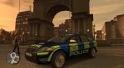 Ford Mondeo Estate police UK para GTA 4 miniatura 1