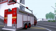 E-One F.D.N.Y Fire Rescue 1 para GTA San Andreas miniatura 4