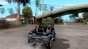 Ford Intruder 4x4 Concept + Caravan para GTA San Andreas miniatura 4