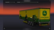 John Deere Trailer for Euro Truck Simulator 2 miniature 2