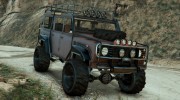 Land Rover 110 Outer Roll Cage v3 Fixed for GTA 5 miniature 1