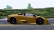 Lamborghini Reventon для GTA San Andreas миниатюра 4
