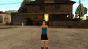 Jill Valentine из Resident Evil para GTA San Andreas miniatura 1