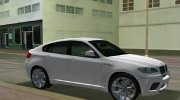 BMW X6M para GTA Vice City miniatura 5