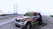 BMW X3 X-raid для GTA San Andreas миниатюра 1