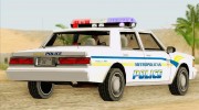 Police LV Metropolitan Police para GTA San Andreas miniatura 4