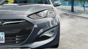 Hyundai Genesis Coupe 2013 для GTA 4 миниатюра 12