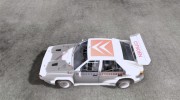 Citroen BX 4TC for GTA San Andreas miniature 2