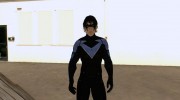 Nightwing skin para GTA San Andreas miniatura 1