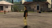 HD Скин GTA ONLINE в маске черепа para GTA San Andreas miniatura 6