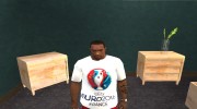 EURO 2016 T-Shirt для GTA San Andreas миниатюра 1