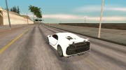 Bugatti Chiron 2017 для GTA San Andreas миниатюра 3
