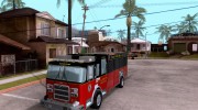 Pierce SFFD Rescue para GTA San Andreas miniatura 1