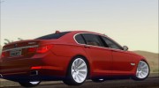 BMW 750Li 2012 для GTA San Andreas миниатюра 19