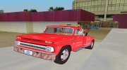 Chevrolet C10 1966 Towtruck for GTA Vice City miniature 1