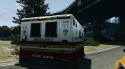 Chevrolet Ambulance FDNY v1.3 для GTA 4 миниатюра 4