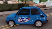 Fiat 126p Milkyway для GTA San Andreas миниатюра 2