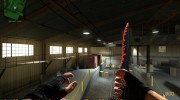 red and black knife для Counter-Strike Source миниатюра 2