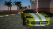 Dodge Viper RT 10 для GTA Vice City миниатюра 4