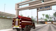 Урал 43206 пожарный para GTA San Andreas miniatura 4