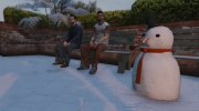 Snowman mod V 1.0 для GTA 5 миниатюра 6