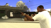 Чёрный AK47 для GTA San Andreas миниатюра 3