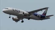 Airbus A320-200 LAN Airlines - 80 Years Anniversary (CC-CQN) for GTA San Andreas miniature 3