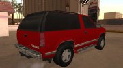 Chevrolet Blazer K5 1998 для GTA San Andreas миниатюра 3