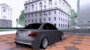 BMW 135i для GTA San Andreas миниатюра 3