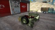 1945 Willys MB Jeep para GTA San Andreas miniatura 5