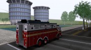 Pumper Firetruck Pierce F.D.N.Y for GTA San Andreas miniature 4