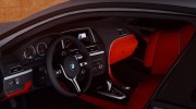 BMW M6 F13 Akrapovic para GTA San Andreas miniatura 8