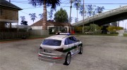 Audi Q5 TDi - Policija para GTA San Andreas miniatura 4