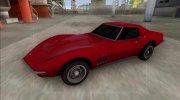 Chevrolet Corvette C3 Stingray для GTA San Andreas миниатюра 1