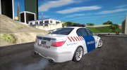 BMW M5 (E60) Венгерская полиция for GTA San Andreas miniature 4