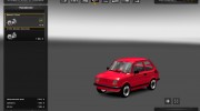 Fiat 126 для Euro Truck Simulator 2 миниатюра 5