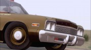 Dodge Monaco 1974 RCSD Lightbar Version for GTA San Andreas miniature 6