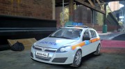 Vauxhall Astra 2005 Police Britax para GTA 4 miniatura 1
