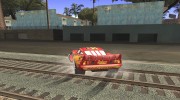 Lightning McQueen для GTA San Andreas миниатюра 5