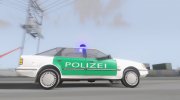 Ford Scorpio Полиция Германии para GTA San Andreas miniatura 3