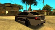 MUP KS Skoda Octavia para GTA San Andreas miniatura 3